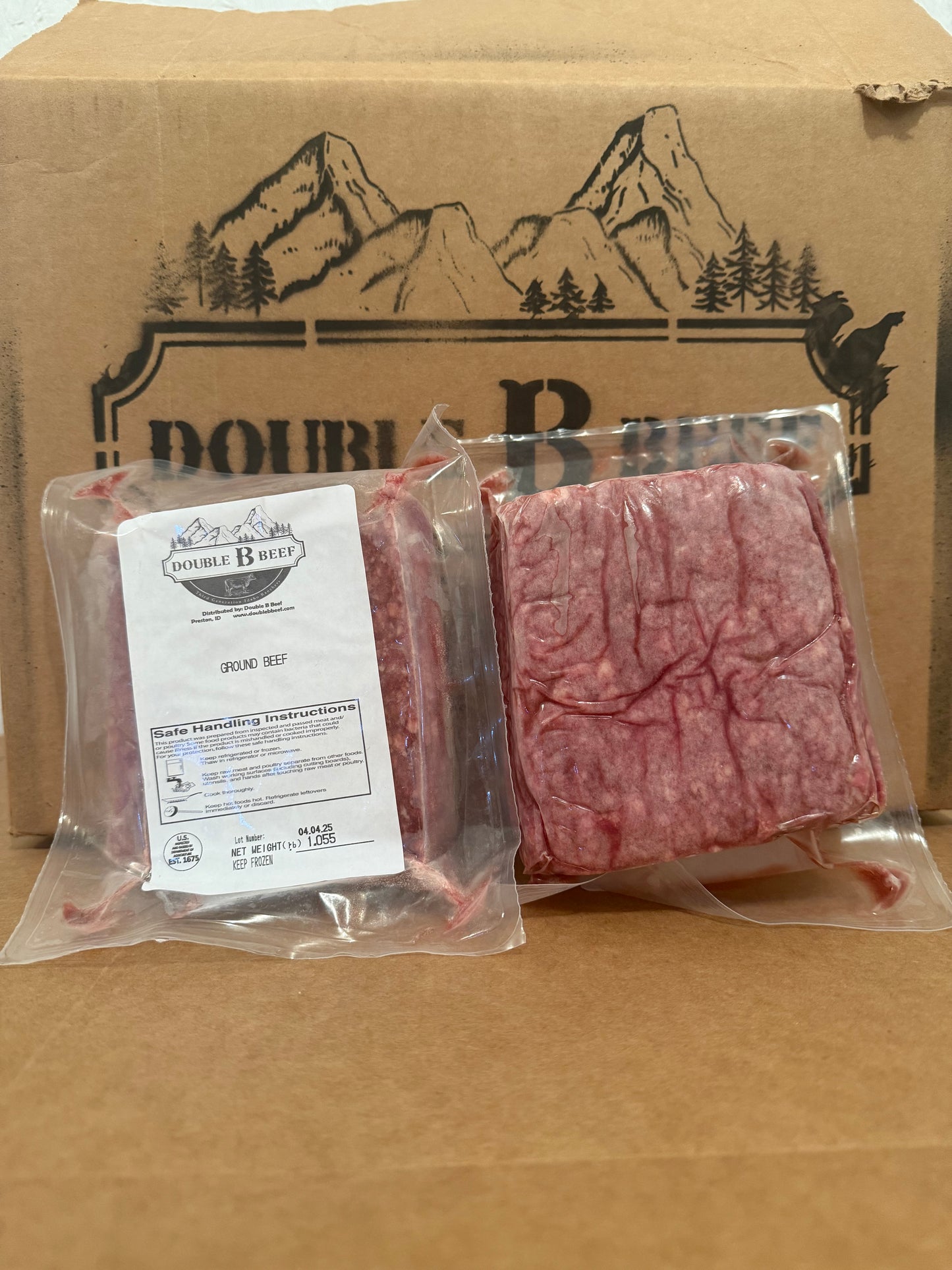 20 lb Ground Beef Box
