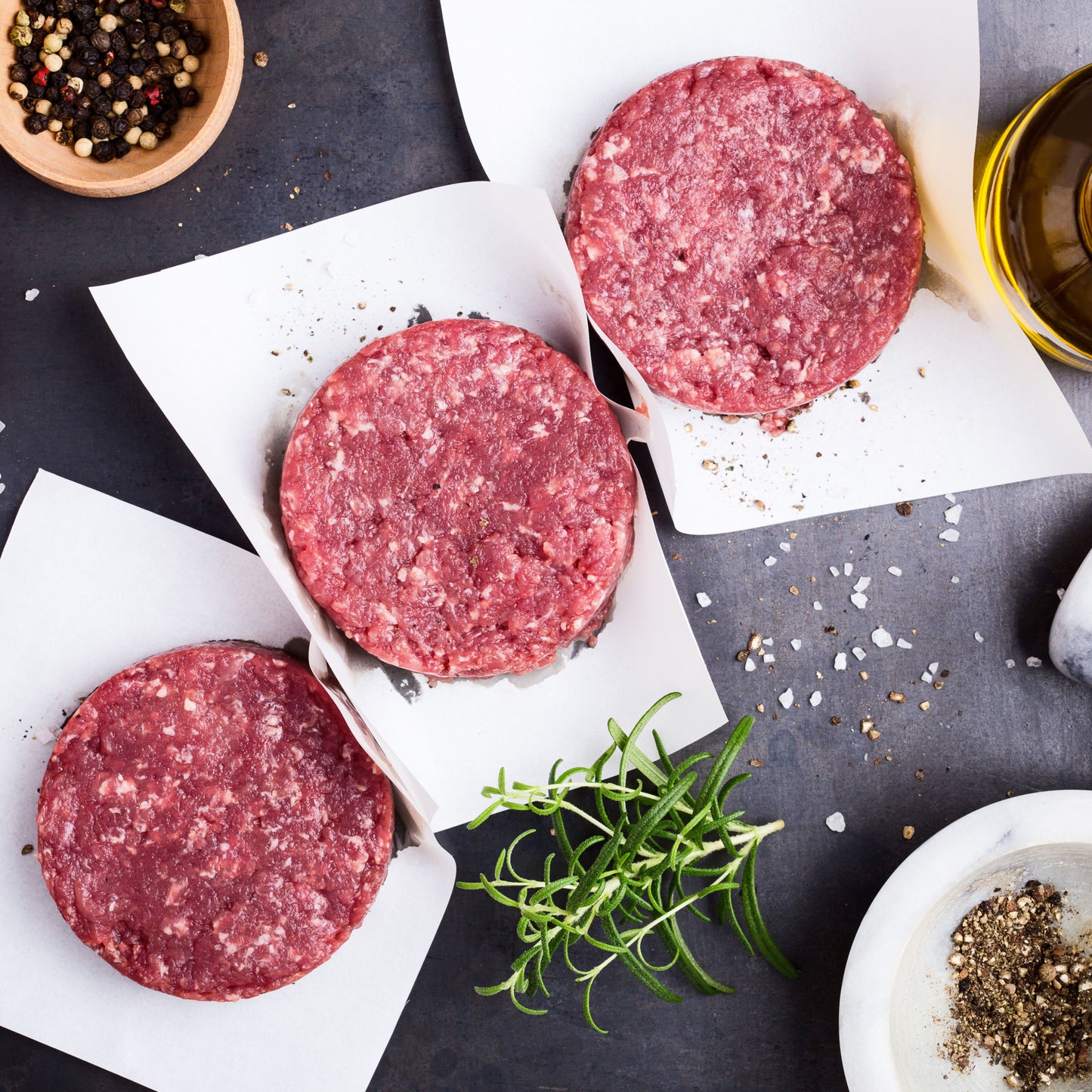 Beef Patties - 8 patties per pack image 0