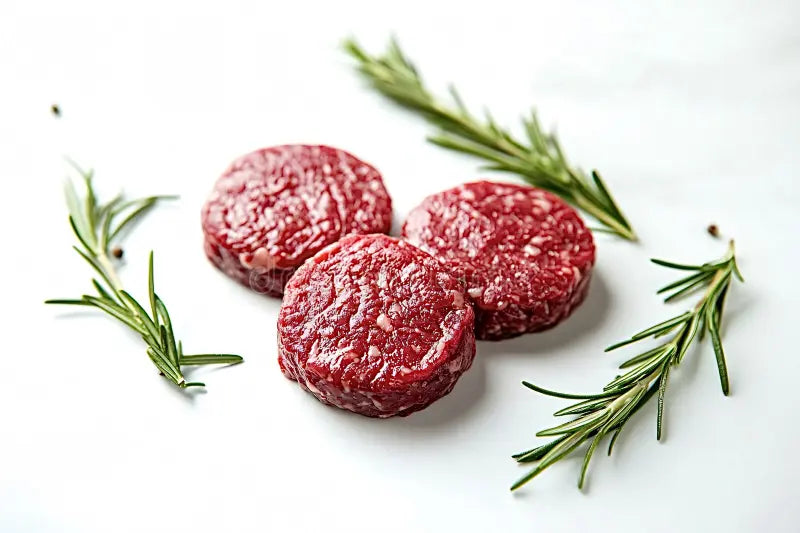 1 Lb pack of 1/3 pound beef patties